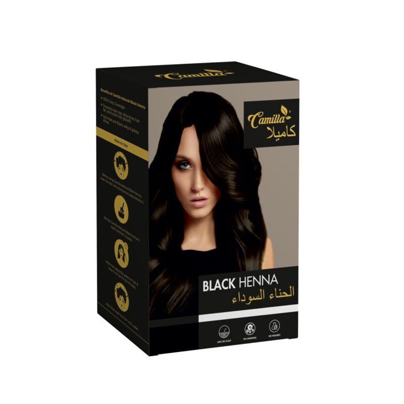 Black Henna – Camilla Hair Color