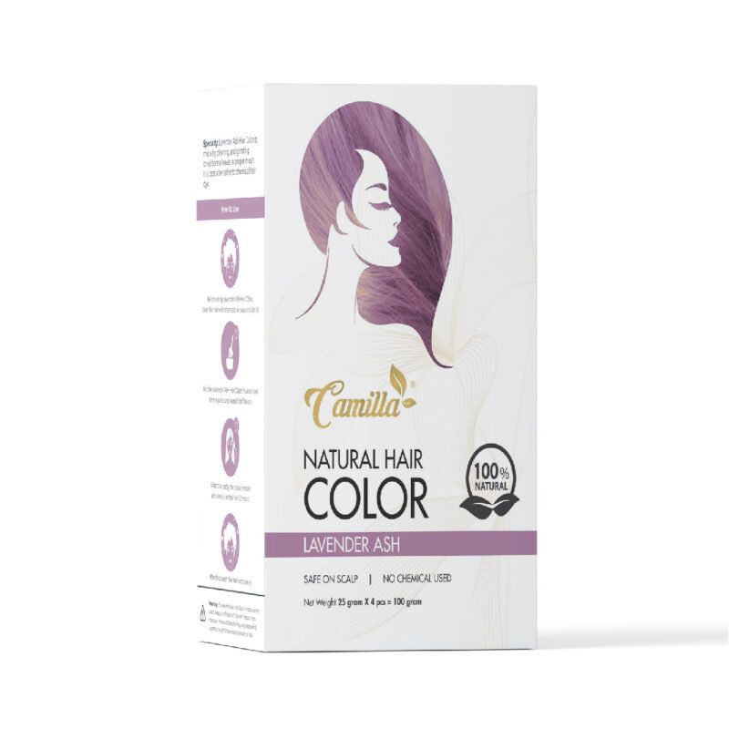 Hair Color Lavender Ash – Camilla 100% Natural