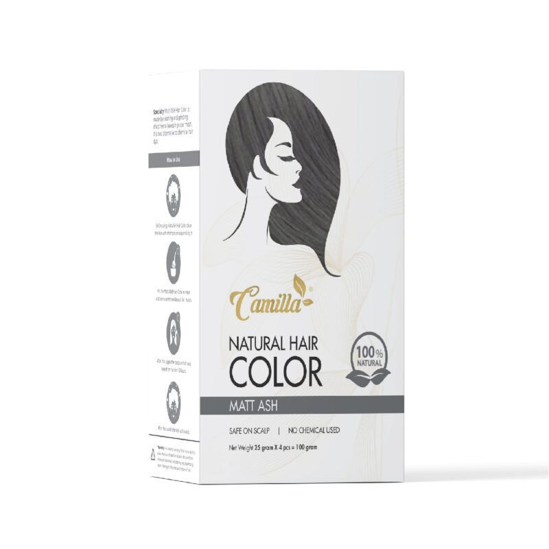Hair Color Matt Ash – Camilla 100% Natural